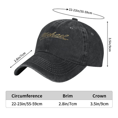 Michael Biopic Logo Baseball Cap