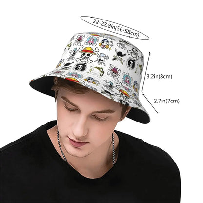 Bucket Hats One Piece Skull