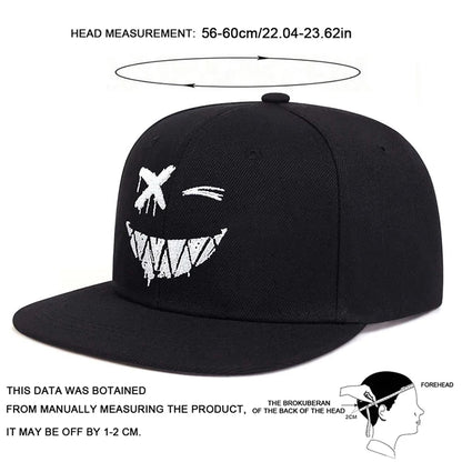 Unisex Personalized Embroidery Hip-hop Hats Spring Snapback Caps