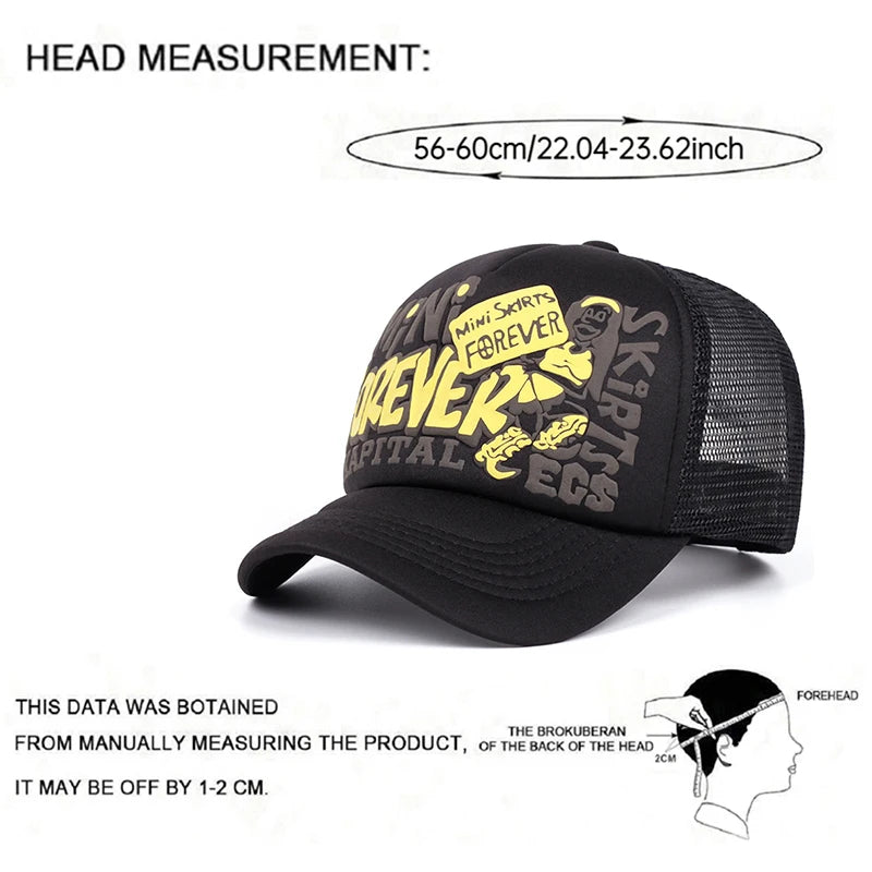 2025 Personalized Fashion New Baseball Hat MINI Street Hip Hop Skateboarding