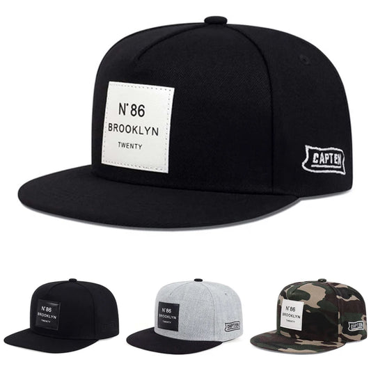 N86 Printed Hip Hop Skateboarding Hat Snapback Hat