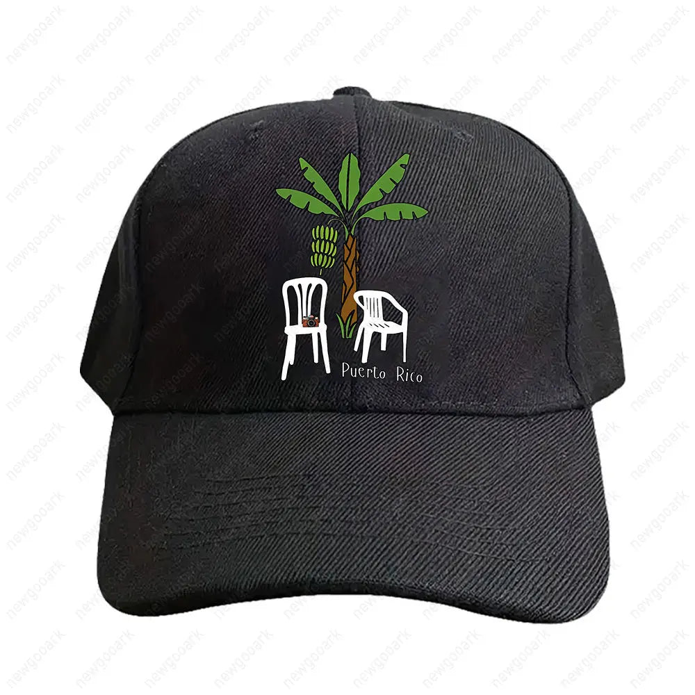 Bad Bunny Puerto Rico DTMF Casual Summer Cap Woman Man Baseball Caps