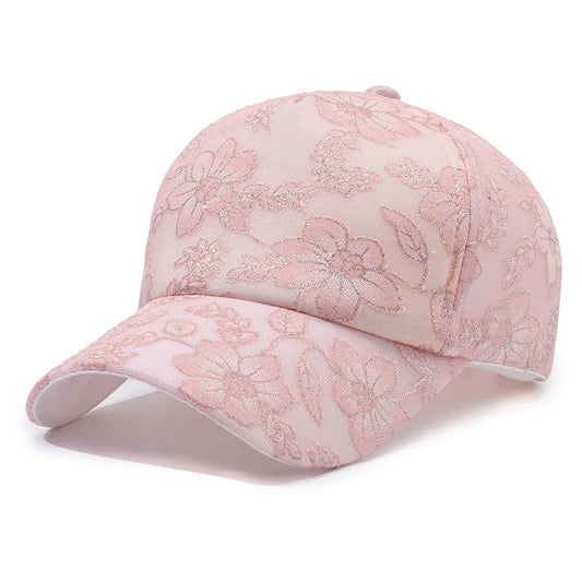 Lightweight Lace Sun Hat Uv Protection Baseball Cap