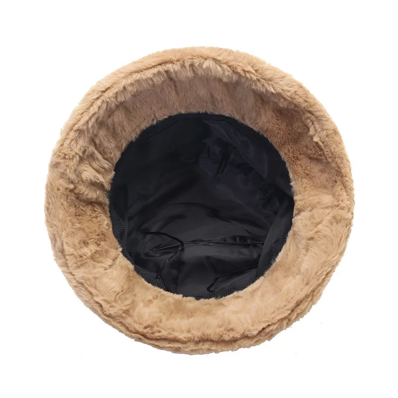 Cozy Faux Fur Bucket Hats
