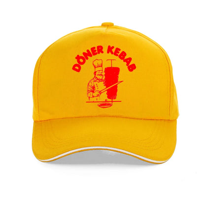 Doner Kebab Fashion Print Baseball Cap