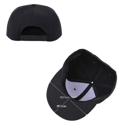 Fashion Unisex Baseball Cap Men Women Hip-hop Flat-brimmed Cap Outdoor
