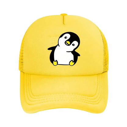 Cute Penguin Print Baseball Cap