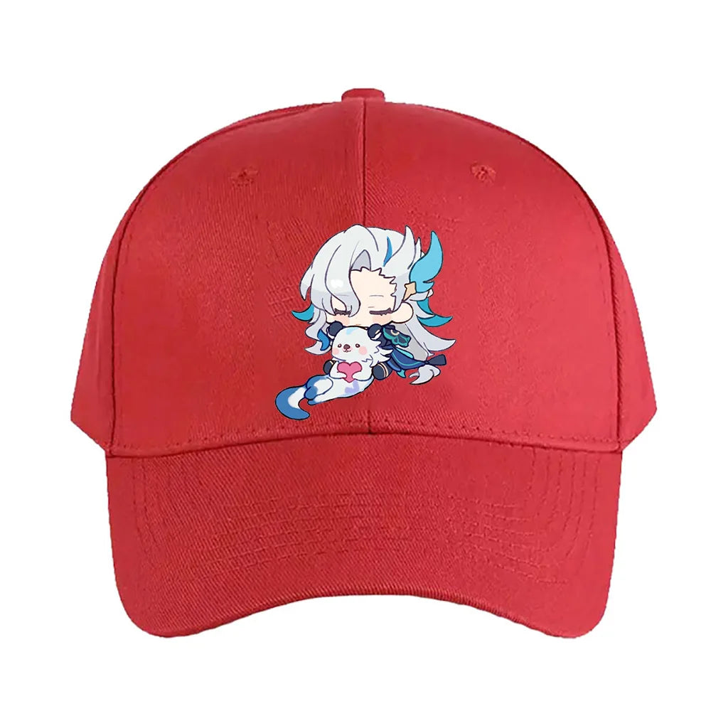 Neuvillette Chibi Otter Baseball Cap