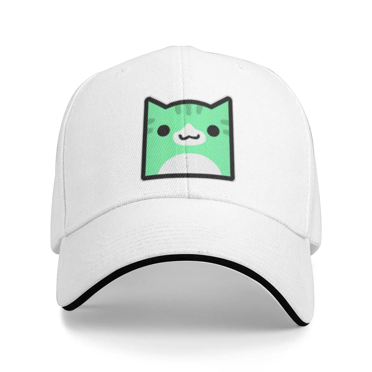 Geometry Gaming Cube Dash Baseball Caps