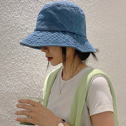 New Denim Fisherman Hat