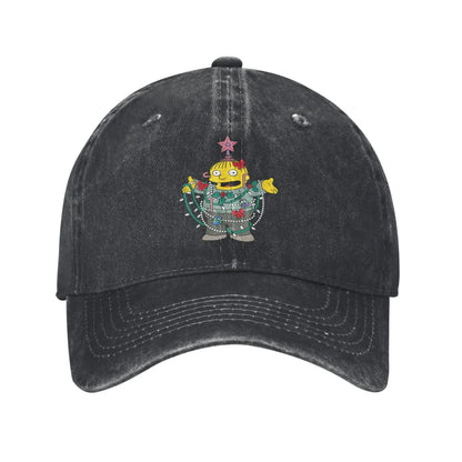 New The S-simpson Holiday Ralph Wiggum Christmas Tree Sun Baseball Cap