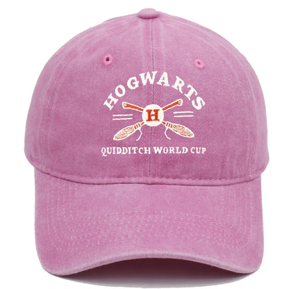 Harry Potter Embroidered Washed Baseball Hat