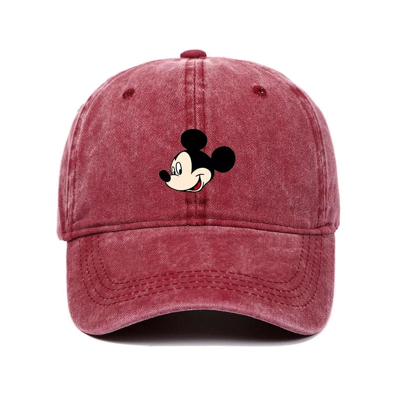 Mickey Mouse Print Kawaii Baseball Cap