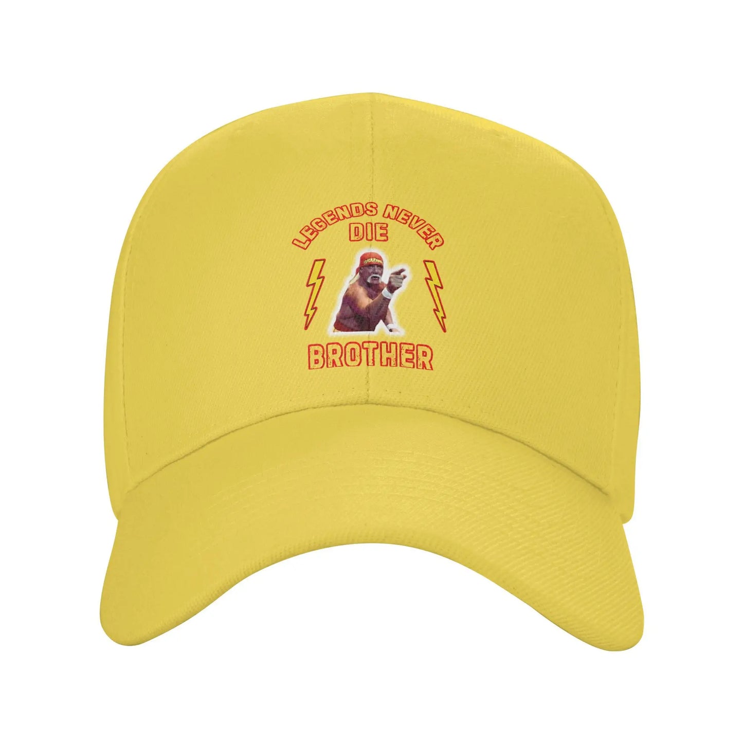Hulkamania Hulk Hogan Wrestling Hat Adult Sport Baseball Caps