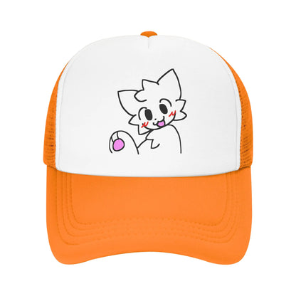 Boykisser Happy Paw Adjustable Mesh Baseball Hat