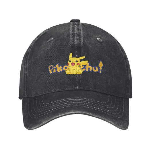 Pokemon Cap Pikachu Casual Baseball Cap