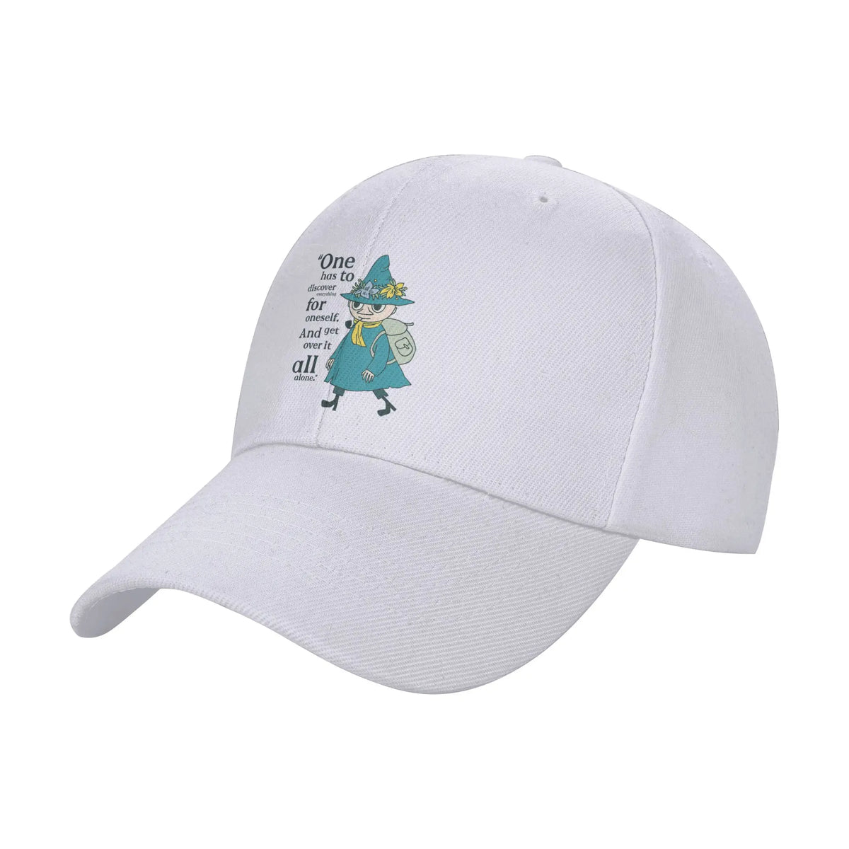Moomings Life in Moominvalley Stained Glass Style Baseball Cap