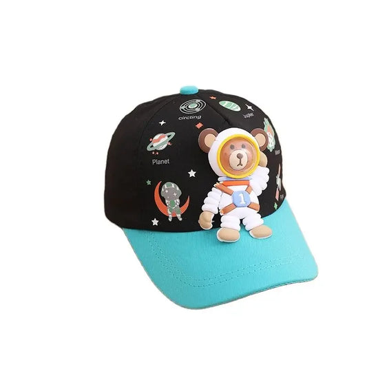 Four Seasons Cotton Cartoon Astronauts Casquette Baseball Cap
