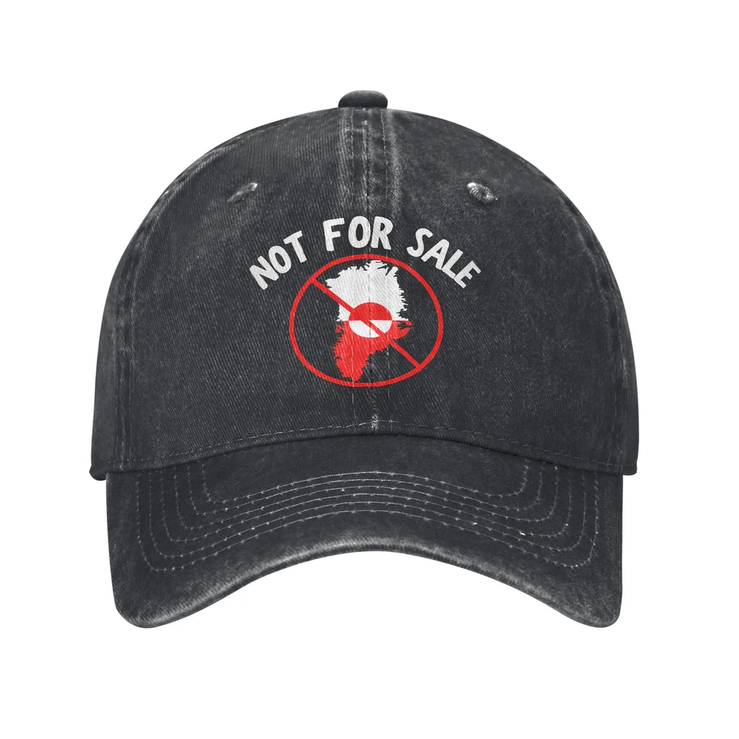 Greenland Is Not For Sale Baseball Cap Merch For Men Women