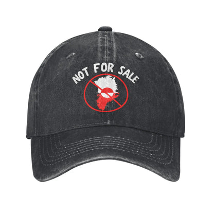 Greenland Is Not For Sale Baseball Cap Merch For Men Women