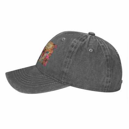 Scissor Seven Action Manga Cartoon Washed Denim Cap Casual Baseball Caps