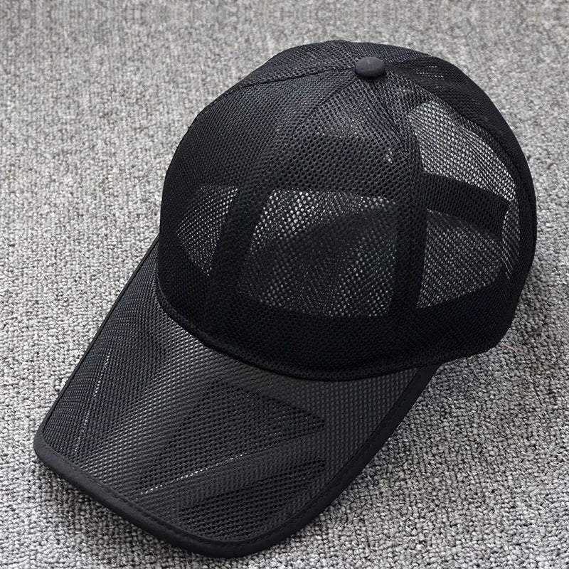 Baseball Cap Big Head Plus Size Summer Mesh Top Quality Oversize Sport Snapback Hat