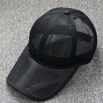 Baseball Cap Big Head Plus Size Summer Mesh Top Quality Oversize Sport Snapback Hat