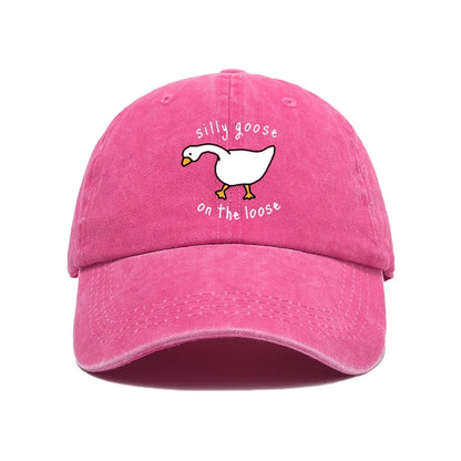 Big Goose Printed Baseball Hat For Men And Women