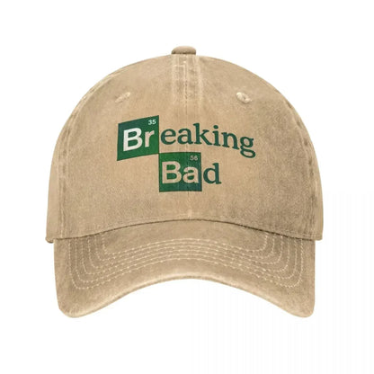 New B-Breaks Bad Denim Baseball Cap