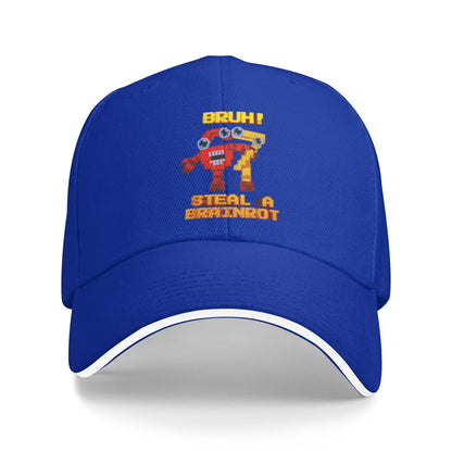 Six Seven Brainrot 67 Meme Baseball Caps