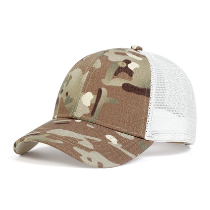 Children Camouflage Print Baseball Caps