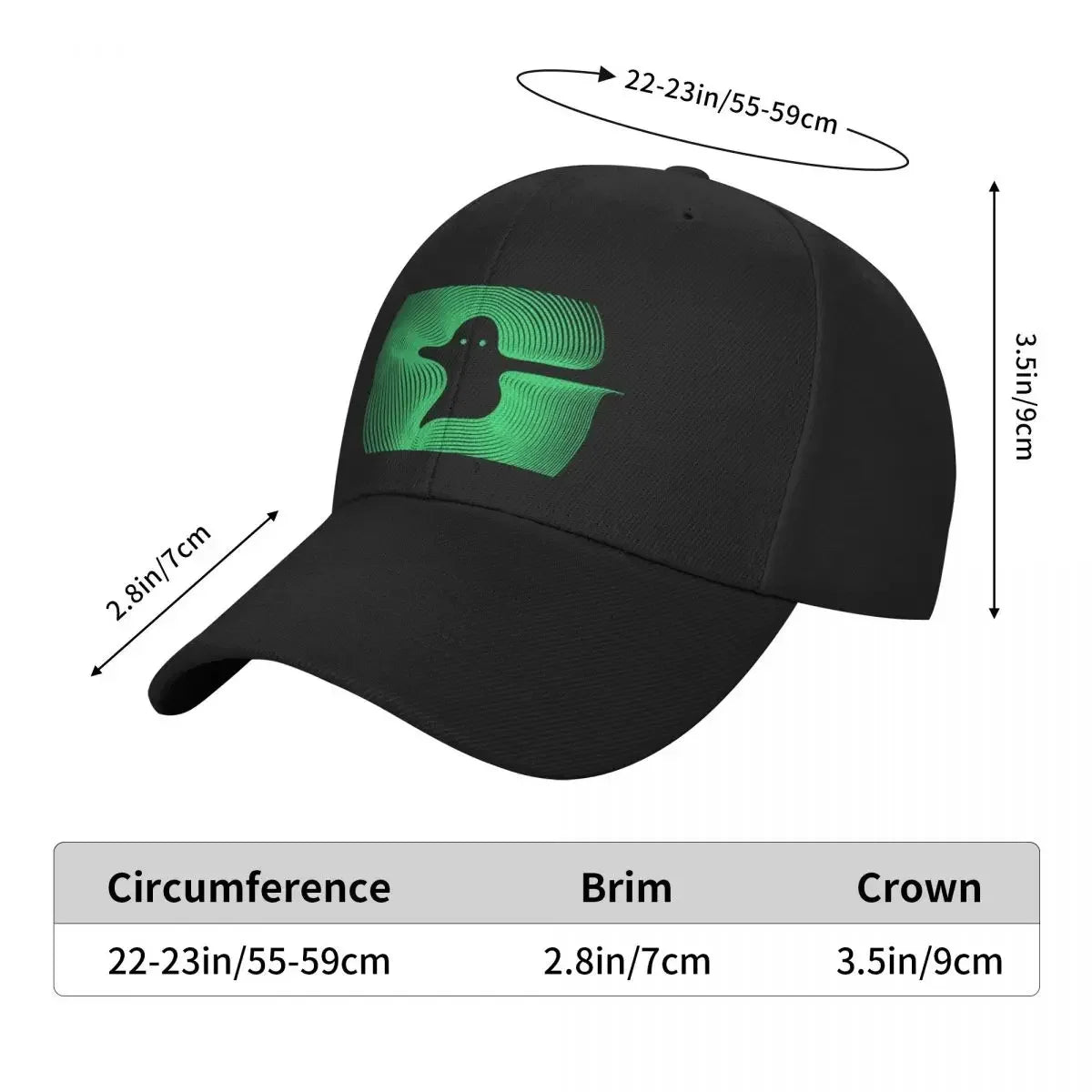 Ghost Files Logo Baseball Cap
