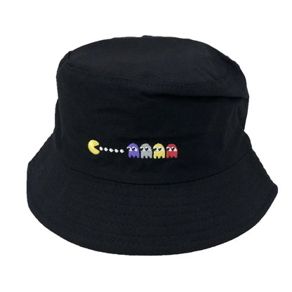 Unisex Embroidered Alien Foldable Bucket Hat