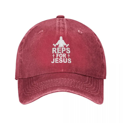 New Reps For Jesus Unisex Baseball Caps