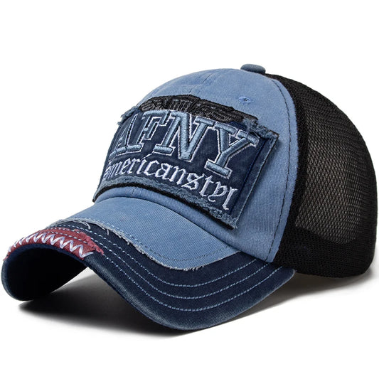 CNTANG Fashion Mesh Men's Baseball Cap