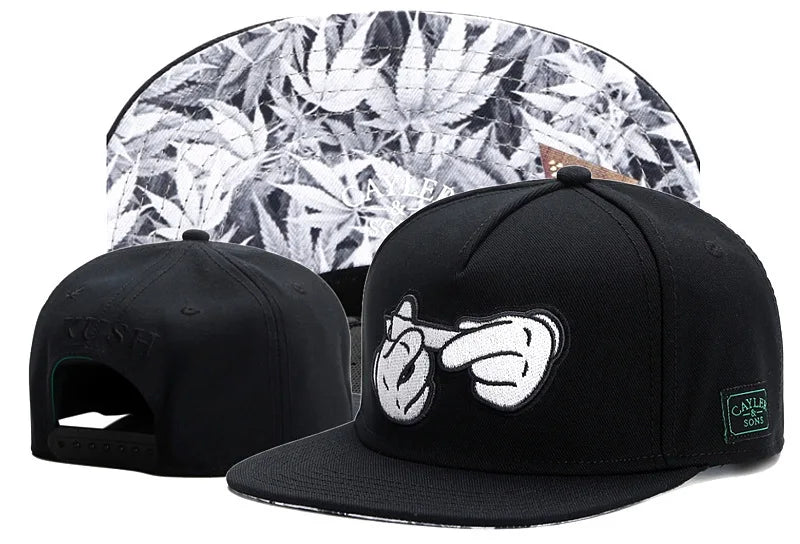 Classic Snapback Hat Cap Hip Hop Style Flat Bill Blank