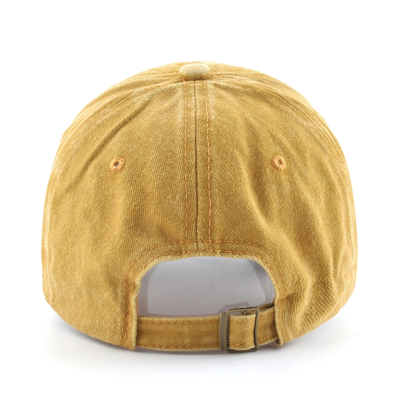 Vintage Denim Baseball Cap With Embroidery Leopard Patch