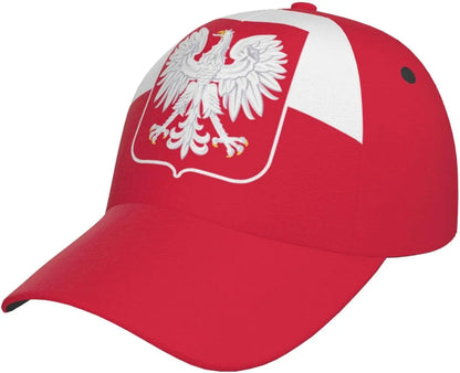 Cute Poland Flag Baseball Cap for Men Women