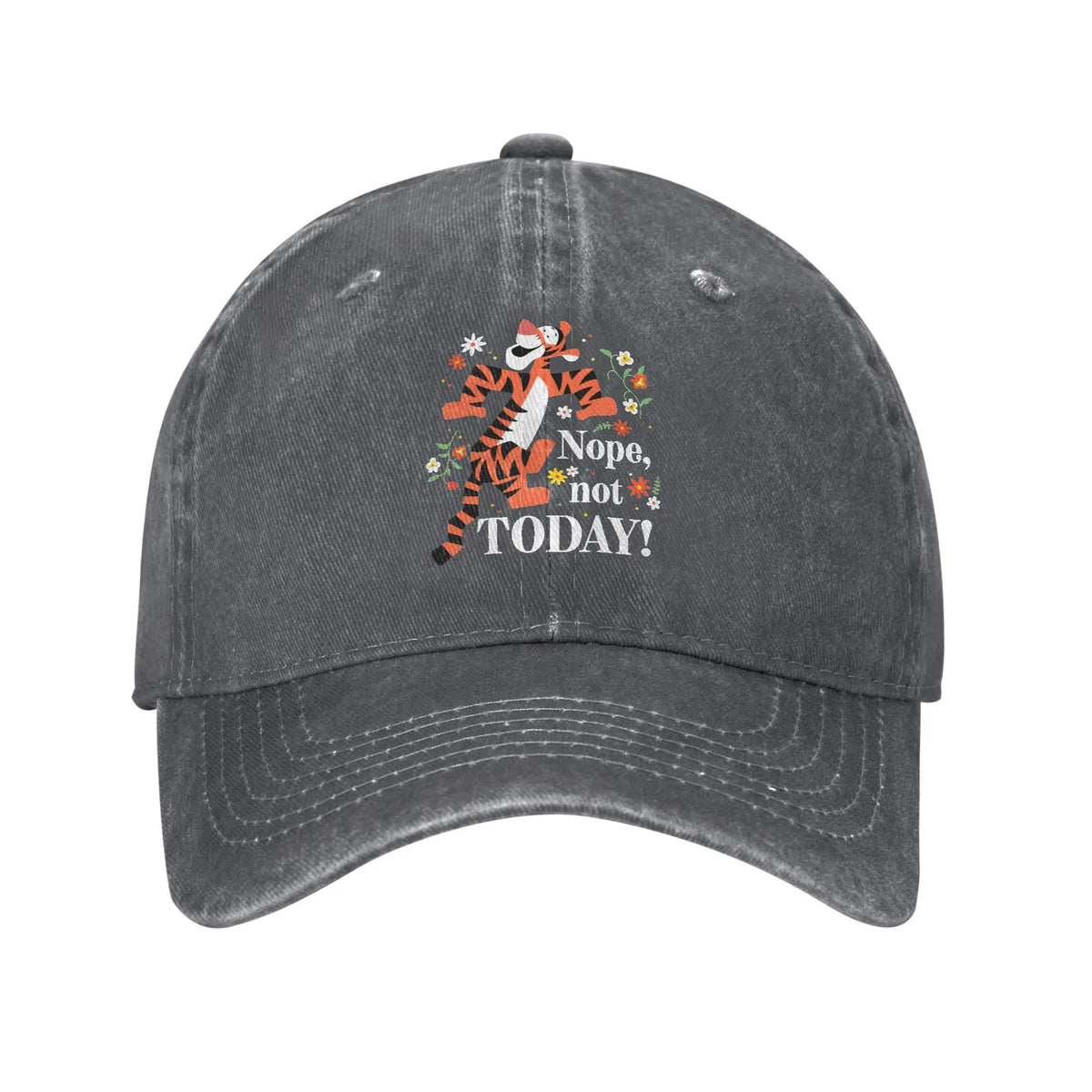 Winnie The Pooh Tigger Nope Not Today Baseball Cap