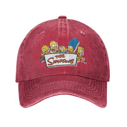 The S-Simpsons Cartoon Logo Casual Baseball Cap