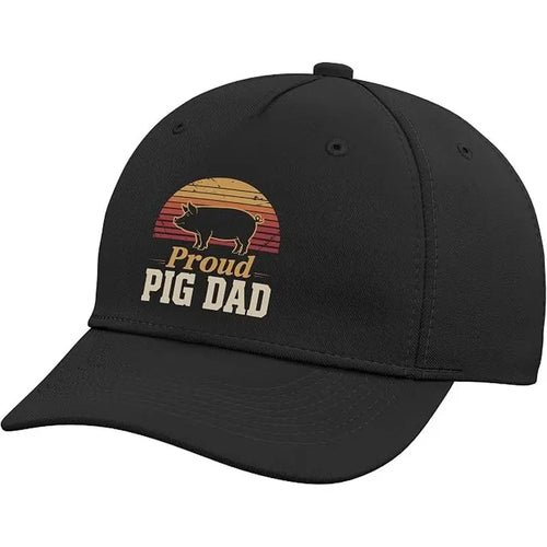Pig Dad Baseball Cap