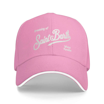 S-Saint Barth Casual Baseball Cap Fashion Outdoor Gym Trucker Hat Baseball Caps