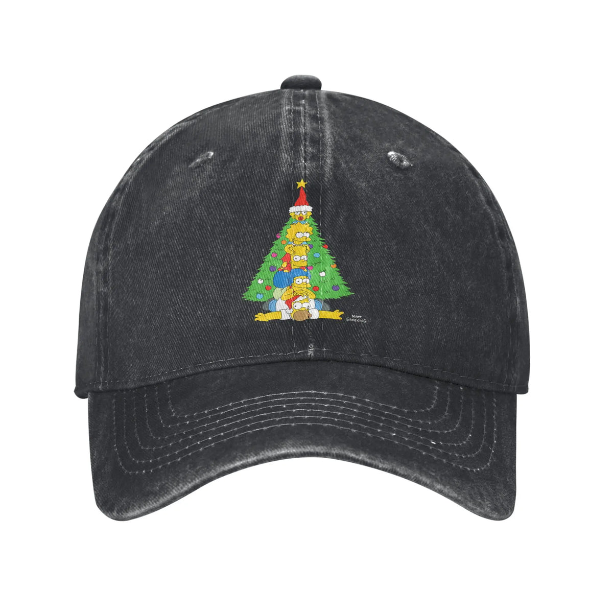 The S-simpson Tree Stack Washed Baseball Cap