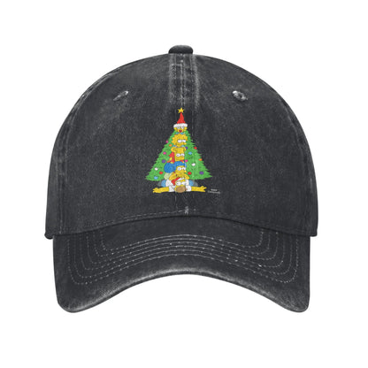 The S-simpson Tree Stack Washed Baseball Cap