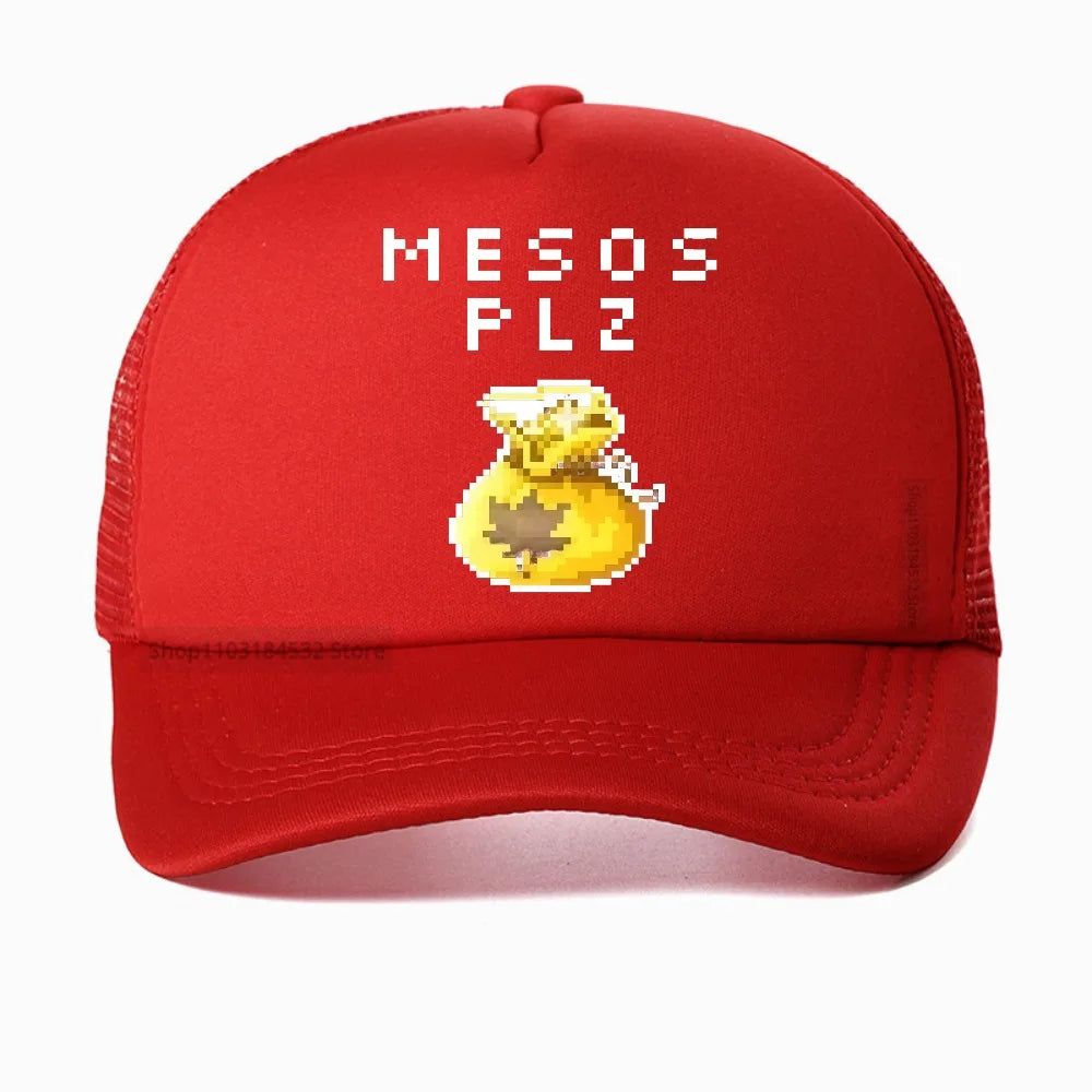 MapleStory Kawaii Funny Printed Baseball Cap