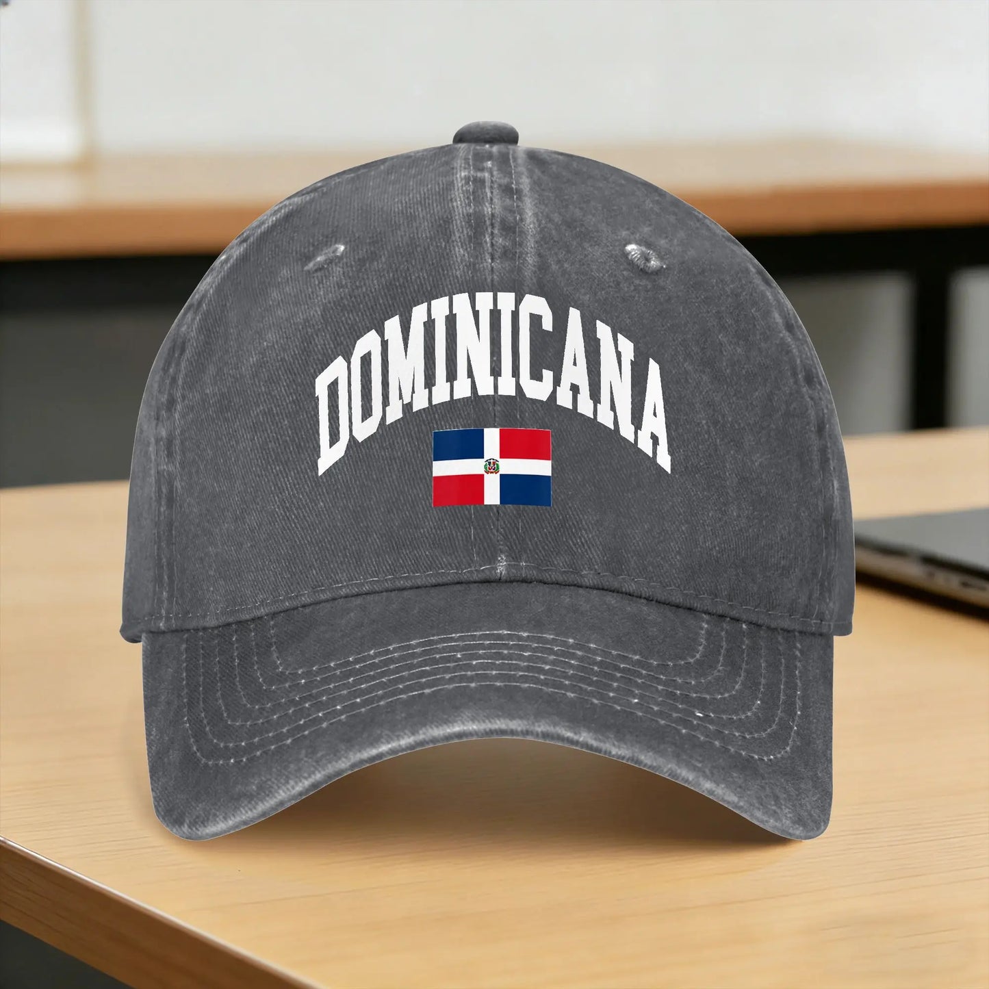 Dominican Republic Dominicana Flag Graphic Baseball Cap