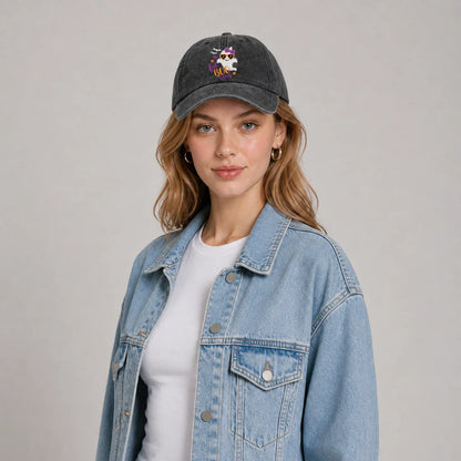 Cowboy Ghost Boo Graphic Baseball Cap