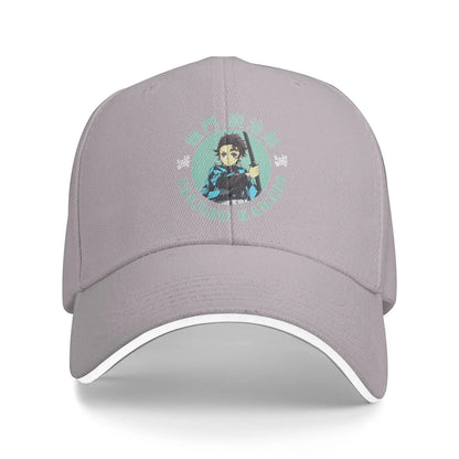 Demon Slayer Kimetsu No Yaiba Tanjiro Circle Baseball Cap