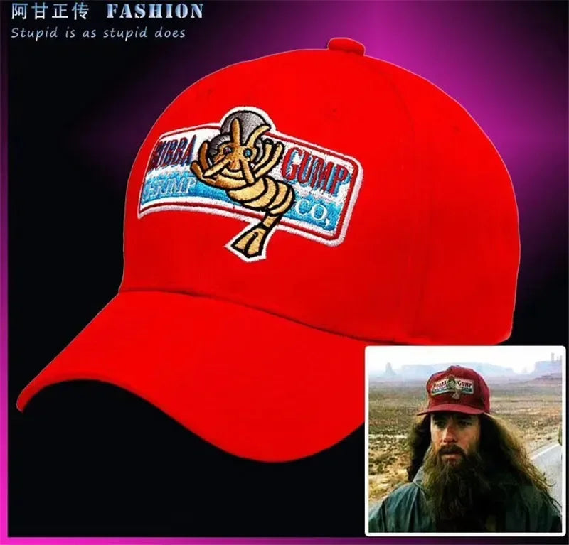 Bubba Gump Shrimp Embroidered Baseball Cap