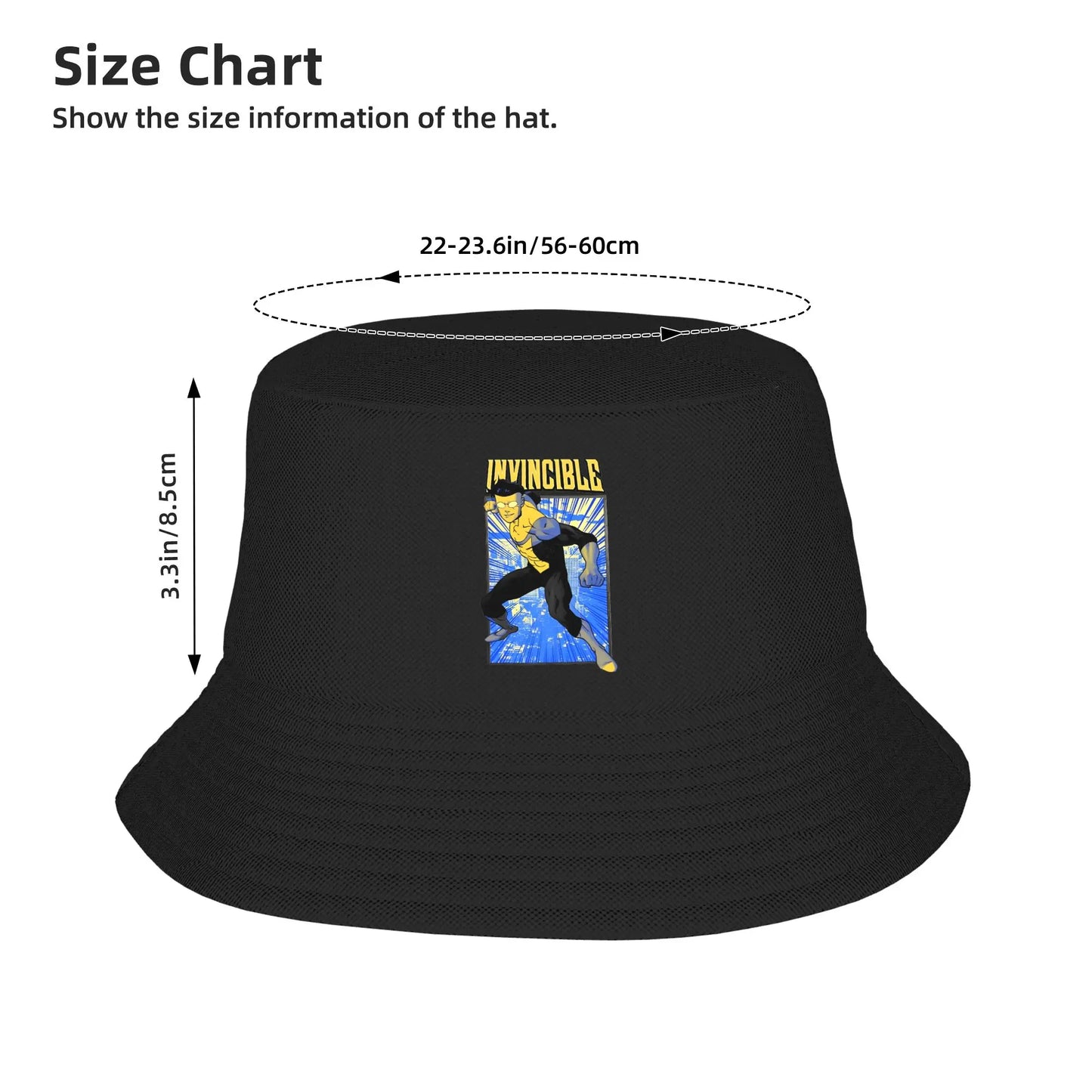Unisex Bucket Hats Invincible